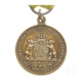 Herzog Friedrich I. von Anhalt - Erinnerungsmedaille zum 25. Regierungsjubil&auml;um 1896