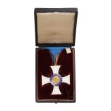 Aus bayerischem Adelsbesitz - Kreuz 2. Klasse des preu&szlig;ischen k&ouml;niglichen Kronen-Ordens im Etui