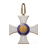 Aus bayerischem Adelsbesitz - Kreuz 2. Klasse des preu&szlig;ischen k&ouml;niglichen Kronen-Ordens im Etui