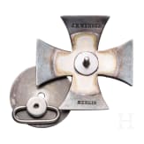 Eisernes Kreuz 1914 1. Klasse von J. H. Werner Berlin an Schraubscheibe