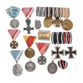 Ordenssammlung mit Eisernem Kreuz 1. Klasse 1914, deutsch/&Ouml;sterreich