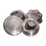 Zwei silberne Jugendstil-Pokale zum Deutschen Bundesschie&szlig;en 1906 bzw. 1912