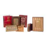 Sammlung patriotischer Prachtb&auml;nde, um 1890 - 1912