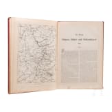 Sammlung patriotischer Prachtb&auml;nde, um 1890 - 1912