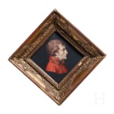 Ambroise Tardieu (1788 - 1841), Miniaturportrait des jungen Napoleon Bonaparte, Frankreich, um 1800