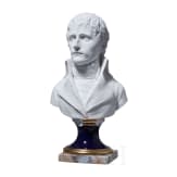 Biskuitporzellan-B&uuml;ste Napoleon Bonapartes I. als Konsul, nach einem Entwurf um 1800 in der Art der Niderviller-Manufaktur, Frankreich, 19. Jhdt.