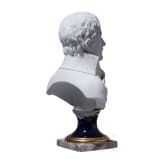 Biskuitporzellan-B&uuml;ste Napoleon Bonapartes I. als Konsul, nach einem Entwurf um 1800 in der Art der Niderviller-Manufaktur, Frankreich, 19. Jhdt.