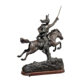 Georges Omerth (um 1895 - 1925) - Franz&ouml;sischer K&uuml;rassier beim Angriff