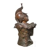 Adolphe Maubach - Bronzeskulptur "Chargez", um 1872