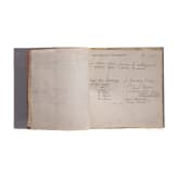 Gebundene Notizen eines Berichterstatters und zwei Brosch&uuml;ren zum Thema Caproni