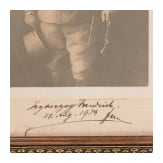 Erzherzog Friedrich von &Ouml;sterreich-Teschen (1856 - 1936) - signierte Portraitaufnahme in Geschenkrahmen, datiert 27.8.1919