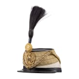 A shako for staff officers in the k.u.k. Hussar Regiment "Friedrich Leopold of Prussia" No. 2