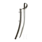 S&auml;bel M 1845 f&uuml;r Offiziere der Kavallerie mit Damastklinge im osmanischen Stil