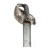 S&auml;bel M 1845 f&uuml;r Offiziere der Kavallerie mit Damastklinge im osmanischen Stil