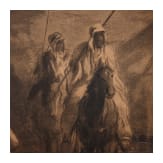 Franz Xavier von Pausinger (1839 - 1915), "Nacht in der W&uuml;ste", &Auml;gypten(?), 1880er