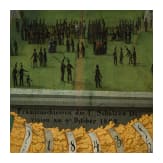 Sch&uuml;tzenscheibe vom Pr&auml;mienschie&szlig;en der L. Sch&uuml;tzendivision, &Ouml;sterreich, datiert 1842/43