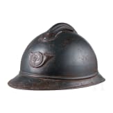 Stahlhelm M 15 Adrian f&uuml;r polnische Freiwillige in der franz&ouml;sischen Armee
