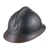Stahlhelm M 15 Adrian f&uuml;r polnische Freiwillige in der franz&ouml;sischen Armee