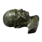 Josef Stalin (1878 - 1953) - bedeutende Totenmaske und zwei Handabdr&uuml;cke des Diktators, Sowjetunion, datiert 1953