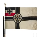Reichskriegsflagge mit Fahnenstange