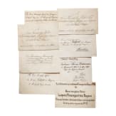 Gro&szlig;e Sammlung Siegel und Briefumschl&auml;ge des deutschen und europ&auml;ischen Adels an das bayerische K&ouml;nigshaus