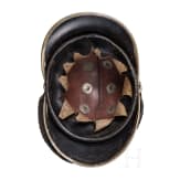 Helm f&uuml;r Wachtmeister der B&uuml;rgerwehr-Kavallerie, um 1850