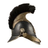 Helm f&uuml;r Mannschaften/Unteroffiziere der Landwehr-Kavallerie, Mitte 19. Jhdt.