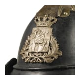 Helm f&uuml;r Mannschaften/Unteroffiziere der Landwehr-Kavallerie, Mitte 19. Jhdt.
