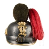 Raupenhelm M 1868 f&uuml;r Mannschaften der Artillerie