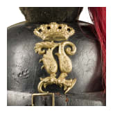 Raupenhelm M 1868 f&uuml;r Mannschaften der Artillerie