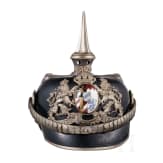 Helm M 1886 f&uuml;r Generale der bayerischen Armee, Trageweise ab 1913