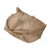 Helm M 1886 f&uuml;r einen Reservisten mit Paradebusch und Helm&uuml;berzug