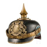 Helm M 1896 f&uuml;r Einj&auml;hrig-Freiwillige der Infanterie