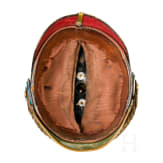 Helm M 1896 f&uuml;r Einj&auml;hrig-Freiwillige der Infanterie
