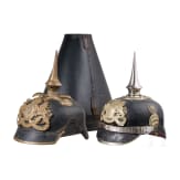 Zwei Helme, Bayern, um 1900