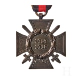 An Imperial German Prussian M 1871 Standarte pole top, streamer and oil cloth cover