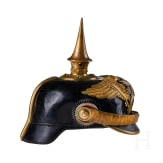A helmet for Prussian Guard Landwehr Infantry Reserve Officers