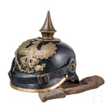 Helm M 1895 f&uuml;r Mannschaften der Infanterie und Helm&uuml;berzug