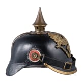 Helm M 1895 f&uuml;r Mannschaften der Infanterie und Helm&uuml;berzug