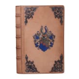 General der Infanterie August von Bomsdorff (1842 - 1912) - prunkvolles Abschiedsgeschenk des V. Armeekorps zum 4. April 1899