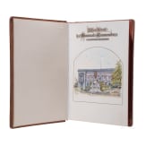 General der Infanterie August von Bomsdorff (1842 - 1912) - prunkvolles Abschiedsgeschenk des V. Armeekorps zum 4. April 1899