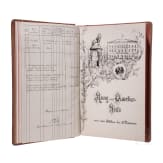General der Infanterie August von Bomsdorff (1842 - 1912) - prunkvolles Abschiedsgeschenk des V. Armeekorps zum 4. April 1899