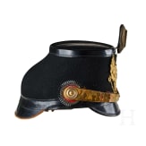 A shako for Officers in the 10th Prussian Jaeger Battalion