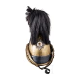 Helm M 1809 f&uuml;r Offiziere des Regiments Garde du Corps oder der Gardek&uuml;rassiere, Trageweise um 1830