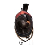 Helm M 1809 f&uuml;r Offiziere des Regiments Garde du Corps oder der Gardek&uuml;rassiere, Trageweise um 1830