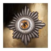 Helm M 1809 f&uuml;r Offiziere des Regiments Garde du Corps oder der Gardek&uuml;rassiere, Trageweise um 1830