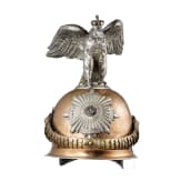 Helm M 1867 f&uuml;r Mannschaften des Regiments Garde du Corps oder der Gardek&uuml;rassiere