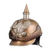 Helm M 1889 f&uuml;r Mannschaften im K&uuml;rassier-Regiment "Kaiser Nikolaus I. von Russland" (Brandenburgisches) Nr. 6