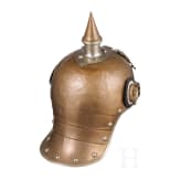 Helm M 1889 f&uuml;r Mannschaften im K&uuml;rassier-Regiment "Kaiser Nikolaus I. von Russland" (Brandenburgisches) Nr. 6