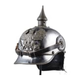 Helm M 1889 f&uuml;r Mannschaften der K&uuml;rassiere in Kriegsausf&uuml;hrung, um 1915